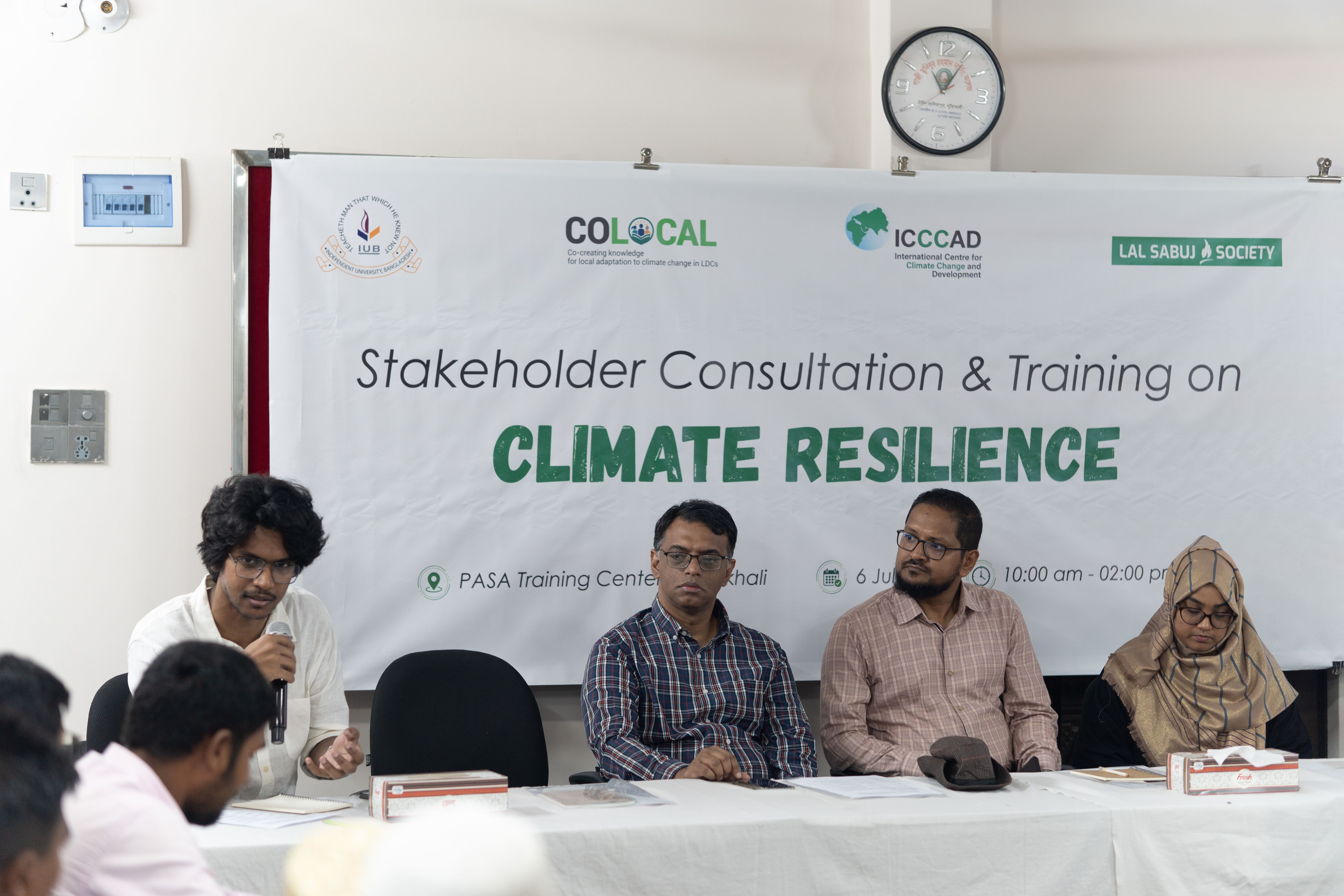 ICCCAD-IUB and LSS arrange follow-up training workshop on LLA with local communities in Patuakhali