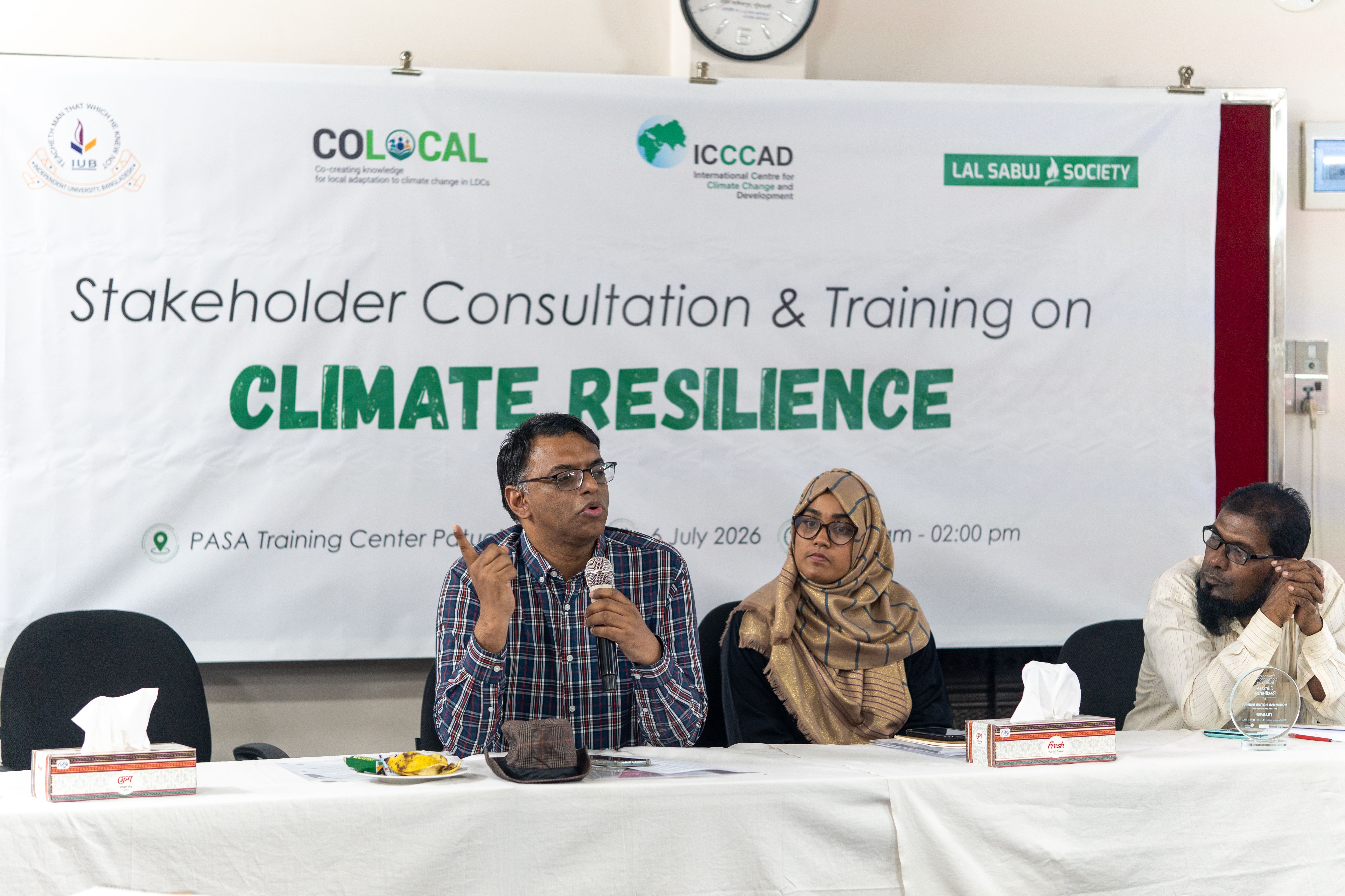 ICCCAD-IUB and LSS arrange follow-up training workshop on LLA with local communities in Patuakhali
