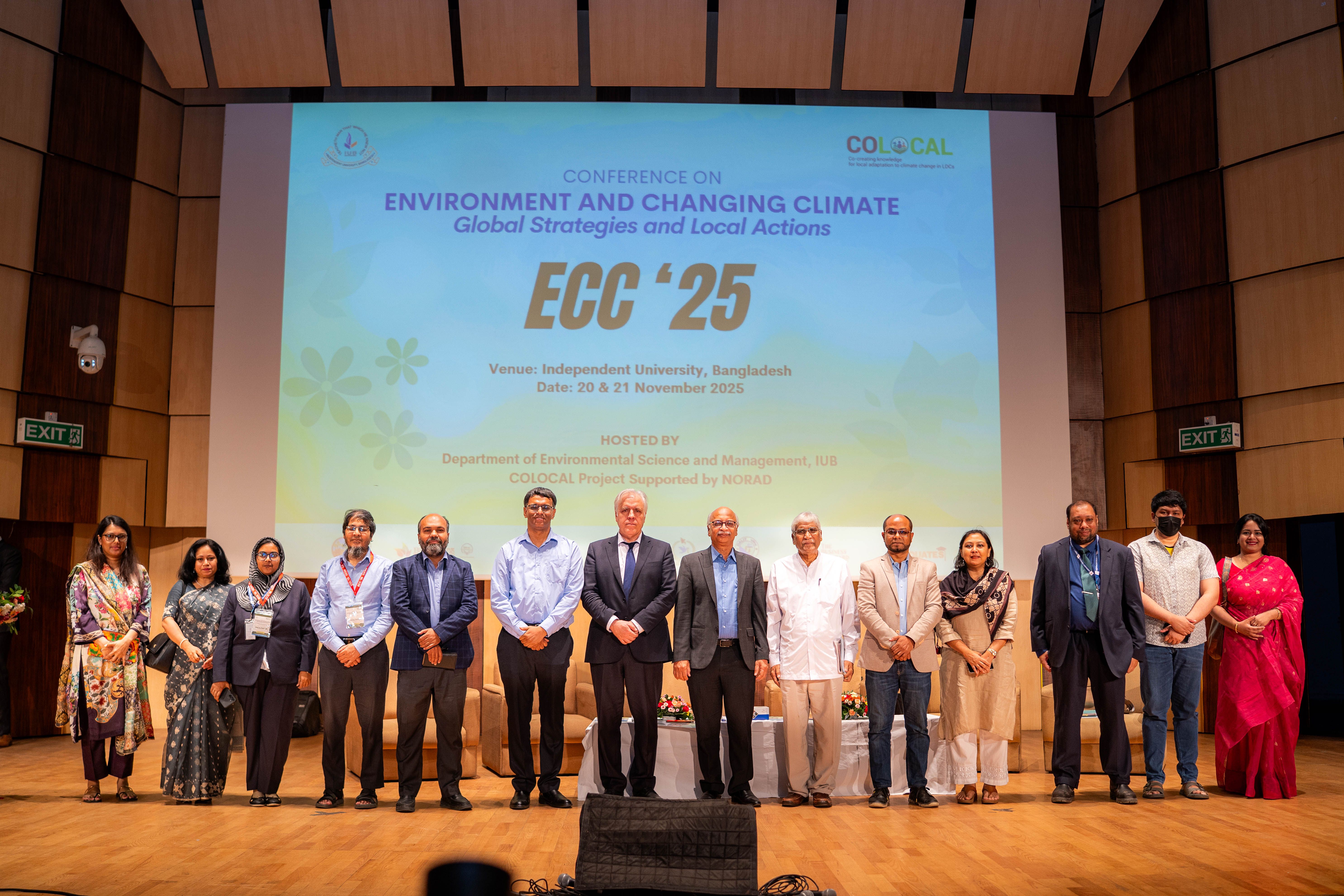 The two-day Environment & Changing Climate conference concludes at IUB