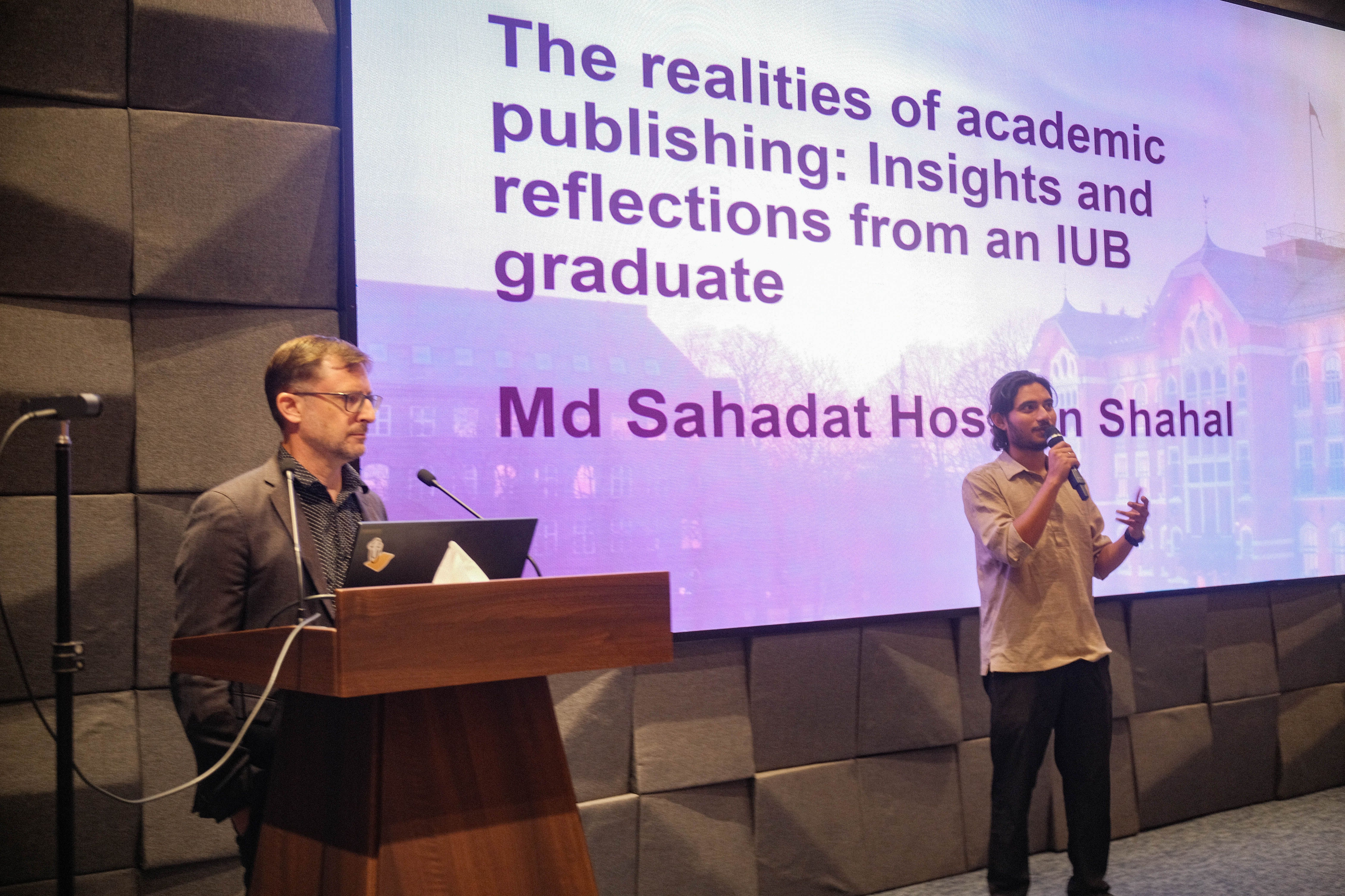 Workshop on Academic and Non-Academic Publishing by ICCCAD-IUB