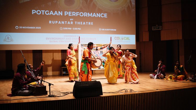 Knowledge Dissemination through Creative Medium: Rupantar Theatre Musical Theatre Demonstration at ECC'25