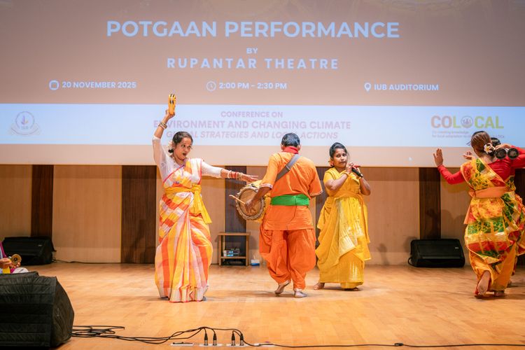 Rupantar performed Pot-Gaan at ECC’25 Conference