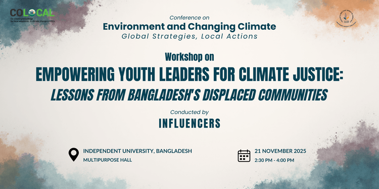 Team Influencer conducted session on Climate Justice at ECC ’25 conference